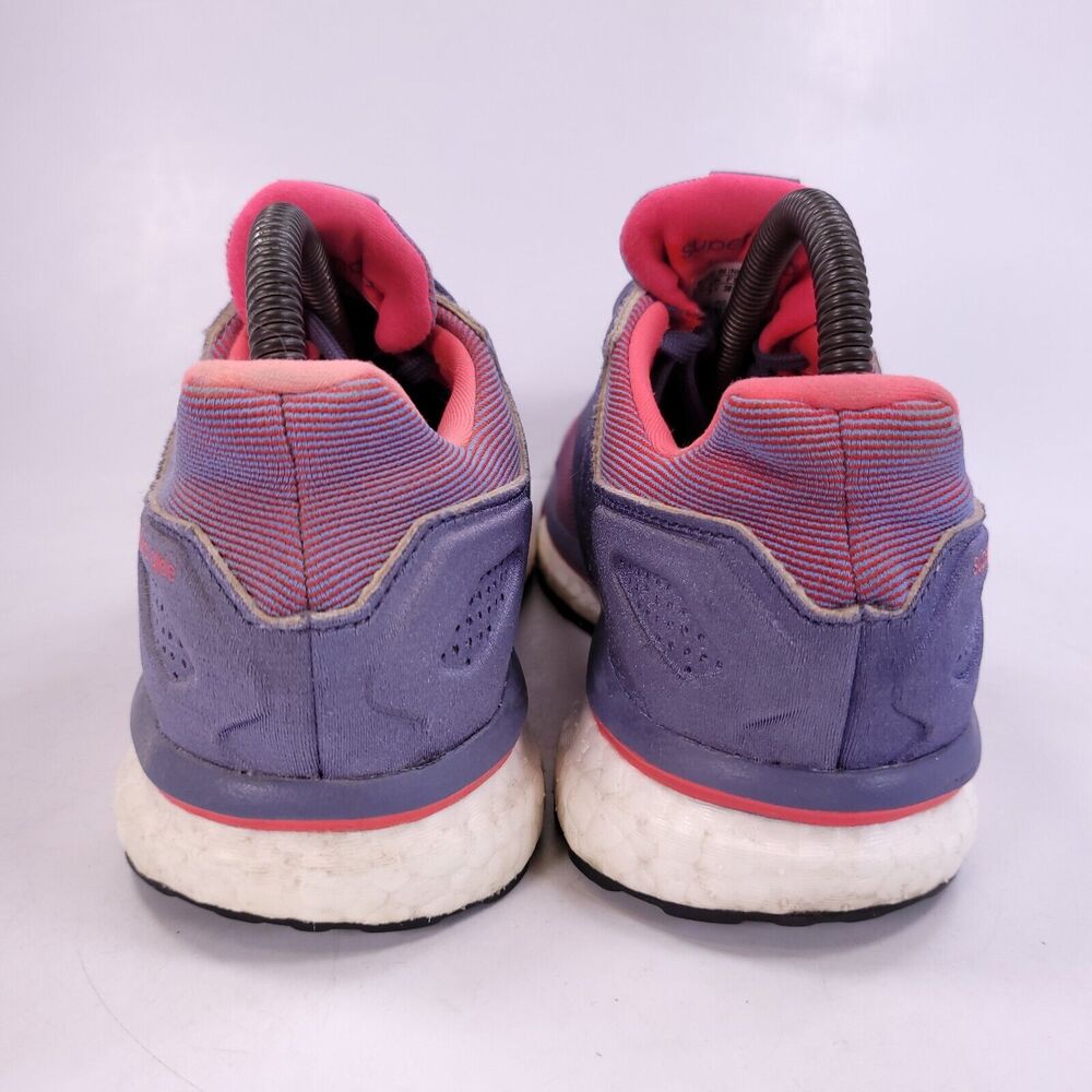 Adidas Snova Glide 8 Athletic Lace Up Shoes Womens Size 7 S80275 Purple Pink - Picture 3 of 9